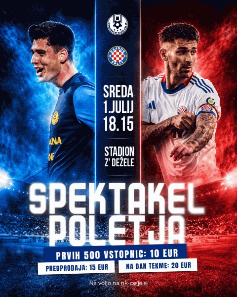 NK Celje - HNK Hajduk Split