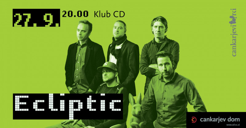 Vstopnice za CT: Ecliptic, 27.09.2022 ob 20:00 v Klub CD