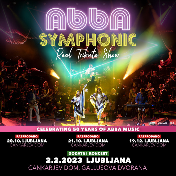 Biglietti per Abba Symphonic, 02.02.2023 al 20:00 at Gallusova dvorana