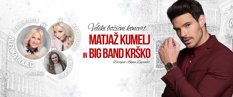 Veliki božični koncert - Matjaž Kumelj in Big Band Krško