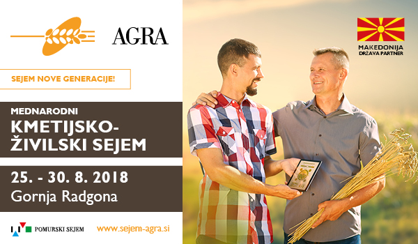 Vstopnice za AGRA - 56. Mednarodni kmetijsko-živilski sejem, 25.08.2018 ob 00:00 v Pomurski sejem, Gornja Radgona