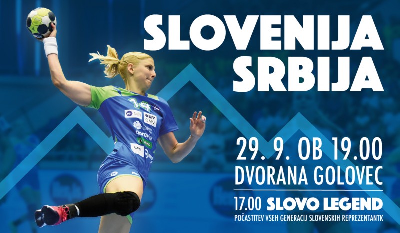 Tickets for SLOVENIJA : SRBIJA - prijateljska tekma, 29.09.2018 um 19:00 at Dvorana Golovec, Celje