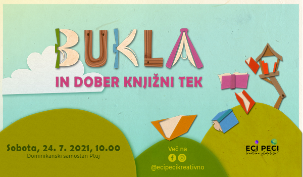 Tickets for Bukla in dober knjižni tek, 24.07.2021 on the 10:00 at Dominikanski samostan Ptuj