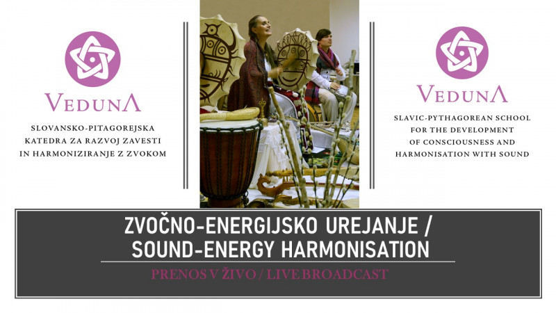 Tickets for Package of two Veduna Sound-Energy Harmonisations - LIVE STREAM, 02.06.2022 on the 19:00 at Prenos v živo - Internet