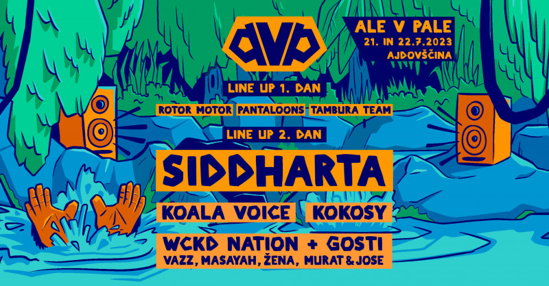 Tickets for Festival ALE V PALE - festivalska vstopnica, 21.07.2023 on the 20:00 at Športni park Pale