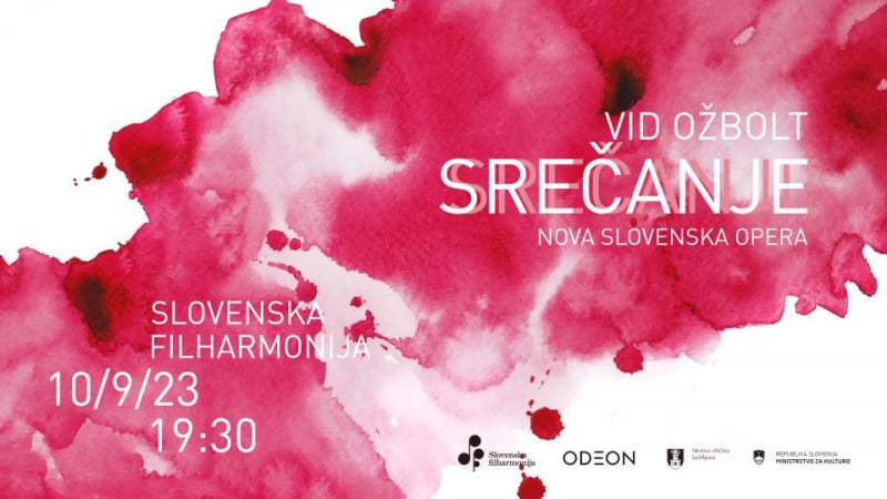 Vstopnice za Srečanje, opera Vida Ožbolta, 10.09.2023 ob 19:30 v Dvorana Marjana Kozine, Slovenska filharmonija - Ljubljana