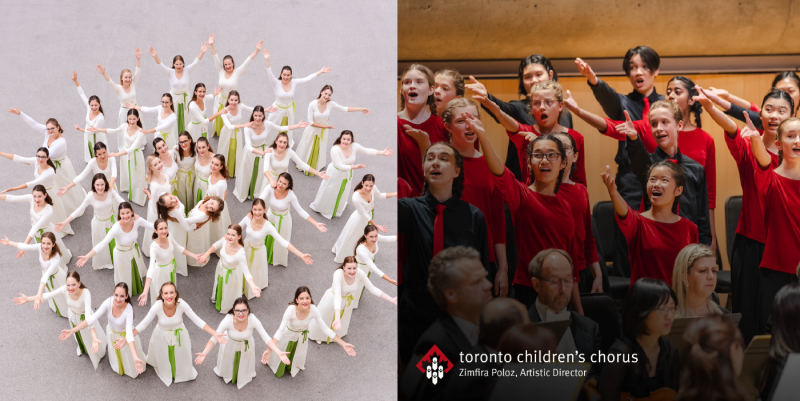 Dekliški zbor sv. Stanislava Škofijske klasične gimnazije in Toronto Chidren's Chorus, Kanada