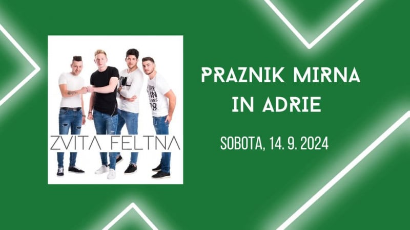 Praznik Mirna in Adrie 2024