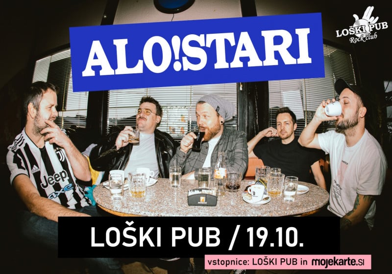 Koncert: ALO!STARI NA VRTU LOŠKEGA PUBA