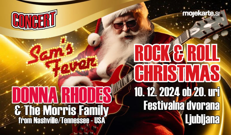 ROCK & ROLL CHRISTMAS: Donna Rhodes & The Morris Family