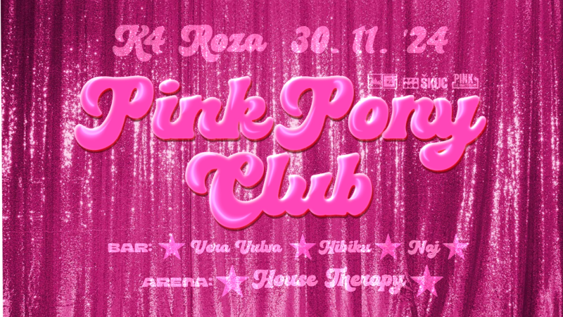 K4 ROZA - Pink pony club