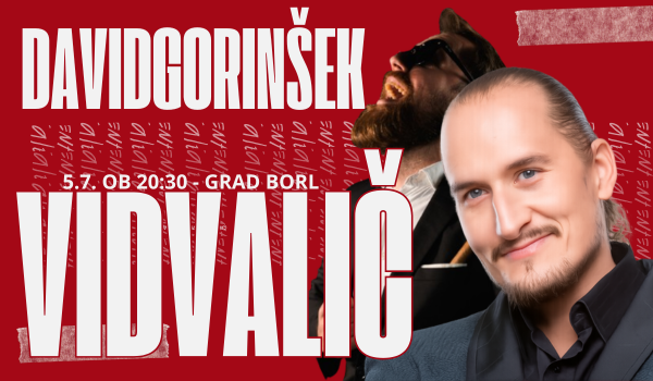 Stand up večer - Vid Valič in David Gorinšek