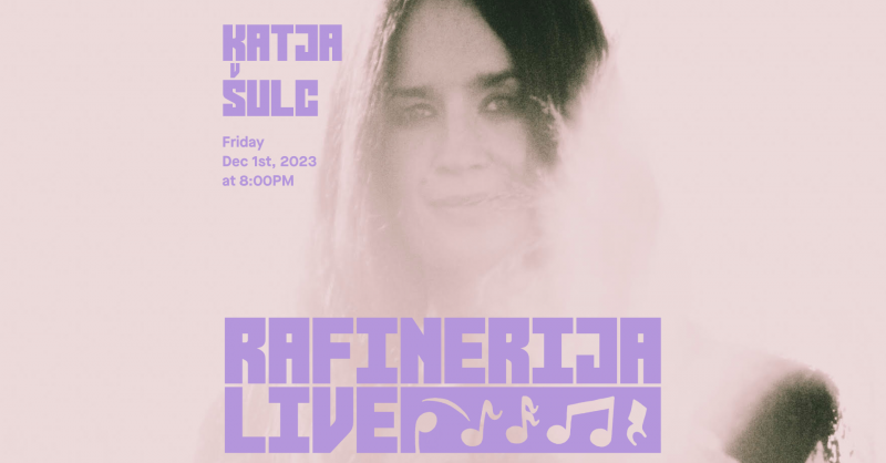 Odpovedano: Rafinerija LIVE: Katja Šulc - 01.12.2023
