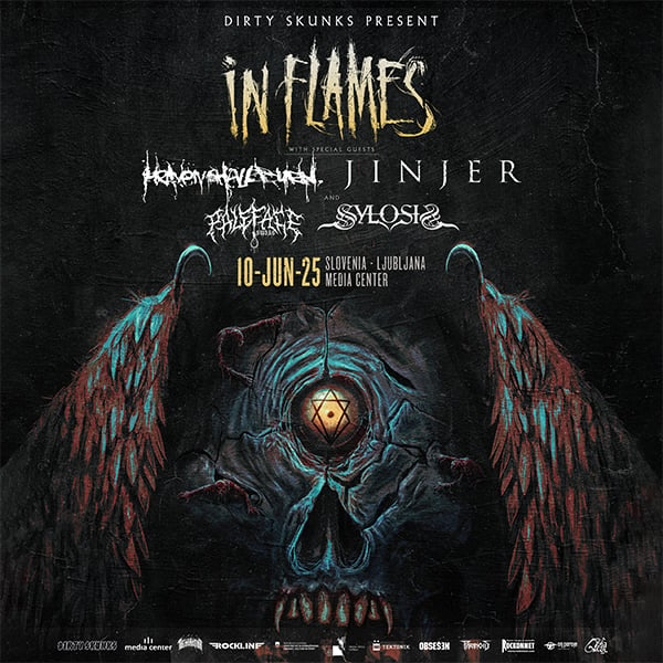 IN FLAMES , HEAVEN SHALL BURN, JINJER