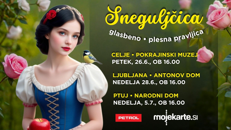 SNEGULJČICA glasbeno - plesna predstava