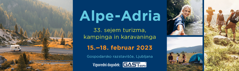 Tickets for Alpe-Adria 2023, 15.02.2023 on the 09:00 at Gospodarsko razstavišče