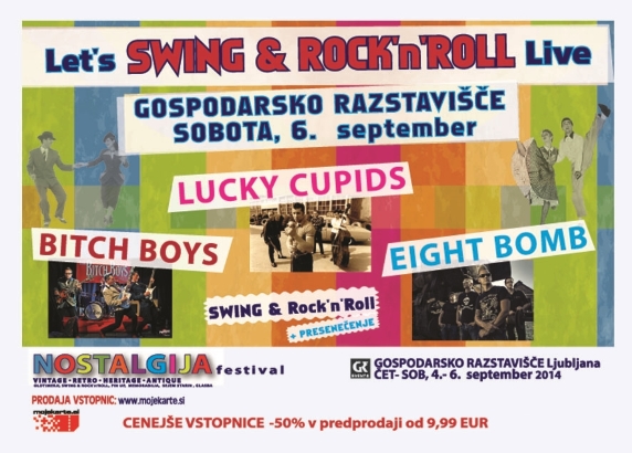 Let's SWING & ROCK'N'ROLL in NOSTALGIJA festival