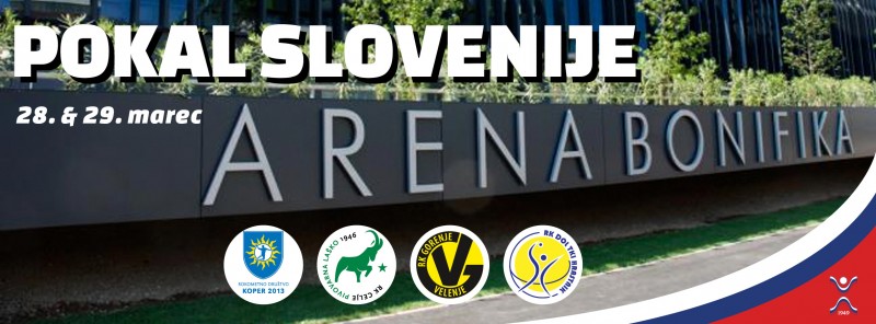 Pokal Slovenija sobota 28.03.2015 ob 15:00 in 17:30 uri