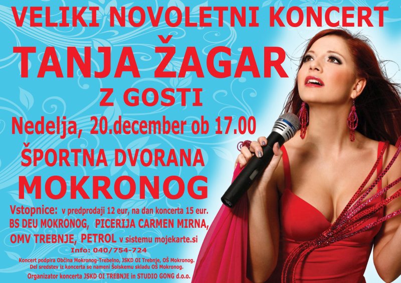 Koncert - Tanja Žagar z gosti