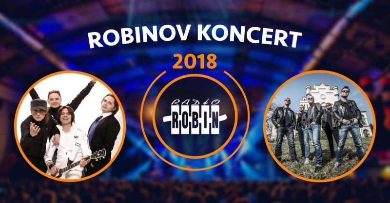 Ulaznice za Robinov koncert: PLAVI ORKESTAR, MI2, OUTSIDER, 07.04.2018 u 20:00 u Športni center Hit, Šempeter pri Gorici