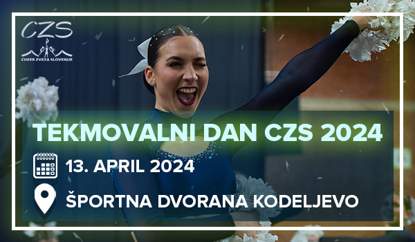 Tekmovalni dan Cheer zveza Slovenije 2024