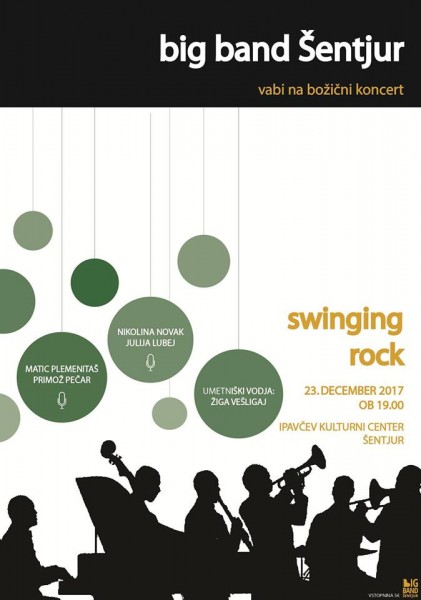 Božič z Big Band Šentjur: Swinging Rock