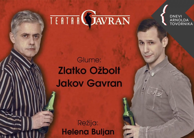 Biglietti per PIVO: Teater Gavran Zagreb, 12.10.2020 al 19:00 at Hram kulture Arnolda Tovornika