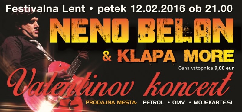 Valentinov koncert: Neno Belan & Klapa More