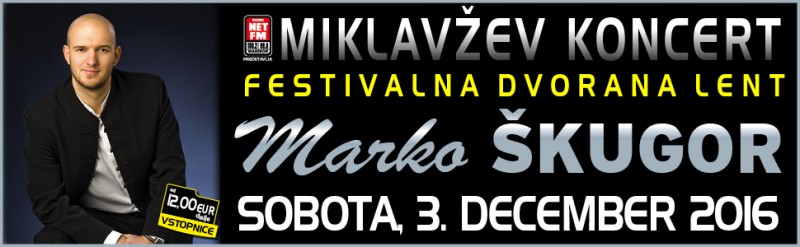 Miklavžev koncert v Mariboru: Marko Škugor & band