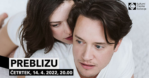 Tickets for Jaša Koceli: PREBLIZU, 14.04.2022 on the 20:00 at Dvorana KCK Kočevje