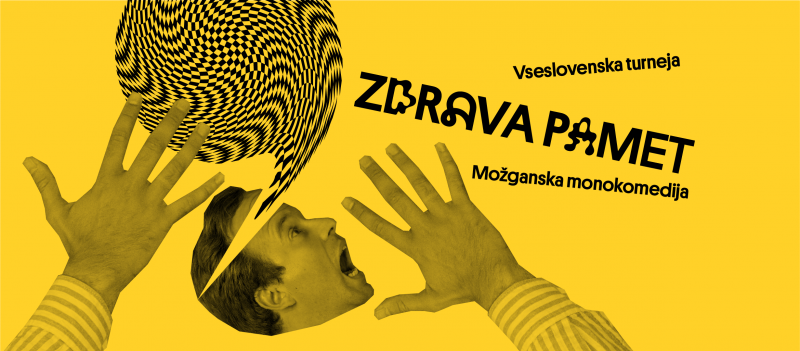 Tickets for Nik Škrlec: ZDRAVA PAMET, 03.02.2023 on the 20:00 at Kulturni dom Cerknica