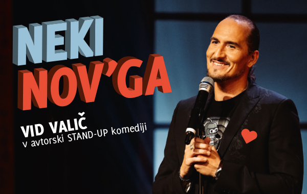 Ulaznice za VID VALIČ : NEKI NOV'GA, 02.07.2022 u 20:30 u Kavarna NUK, Ljubljana