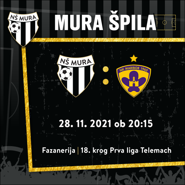Biglietti per NŠ Mura : NK Maribor, 28.11.2021 al 20:15 at Mestni stadion Fazanerija