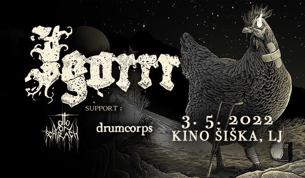 Tickets for IGORRR - Spirituality and Distortion tour; Special Guests: OTTO VON SCHIRACH, DRUMCORPS, 03.05.2022 on the 20:00 at Kino Šiška, Ljubljana