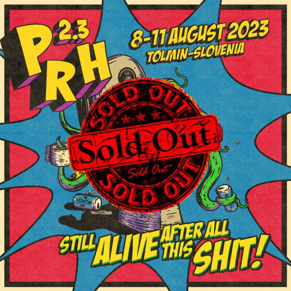 Tickets for PUNK ROCK HOLIDAY 2.3 FESTIVAL TICKET, 08.08.2023 on the 00:00 at Sotočje, Tolmin