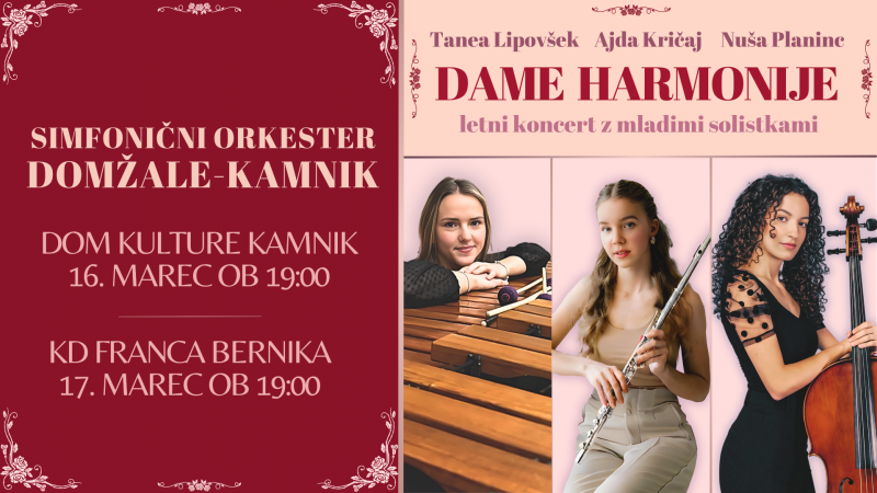 Simfonični orkester Domžale - Kamnik: Dame harmonije