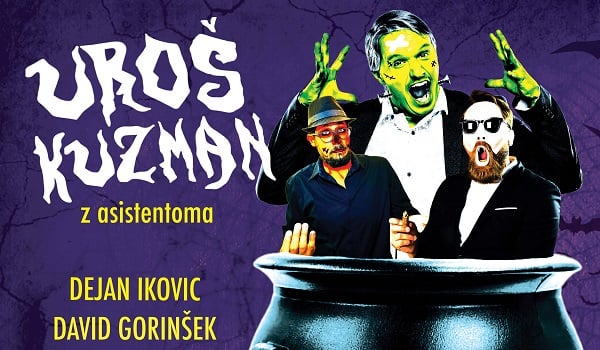 Halloween Standup: Uroš Kuzman z asistentoma