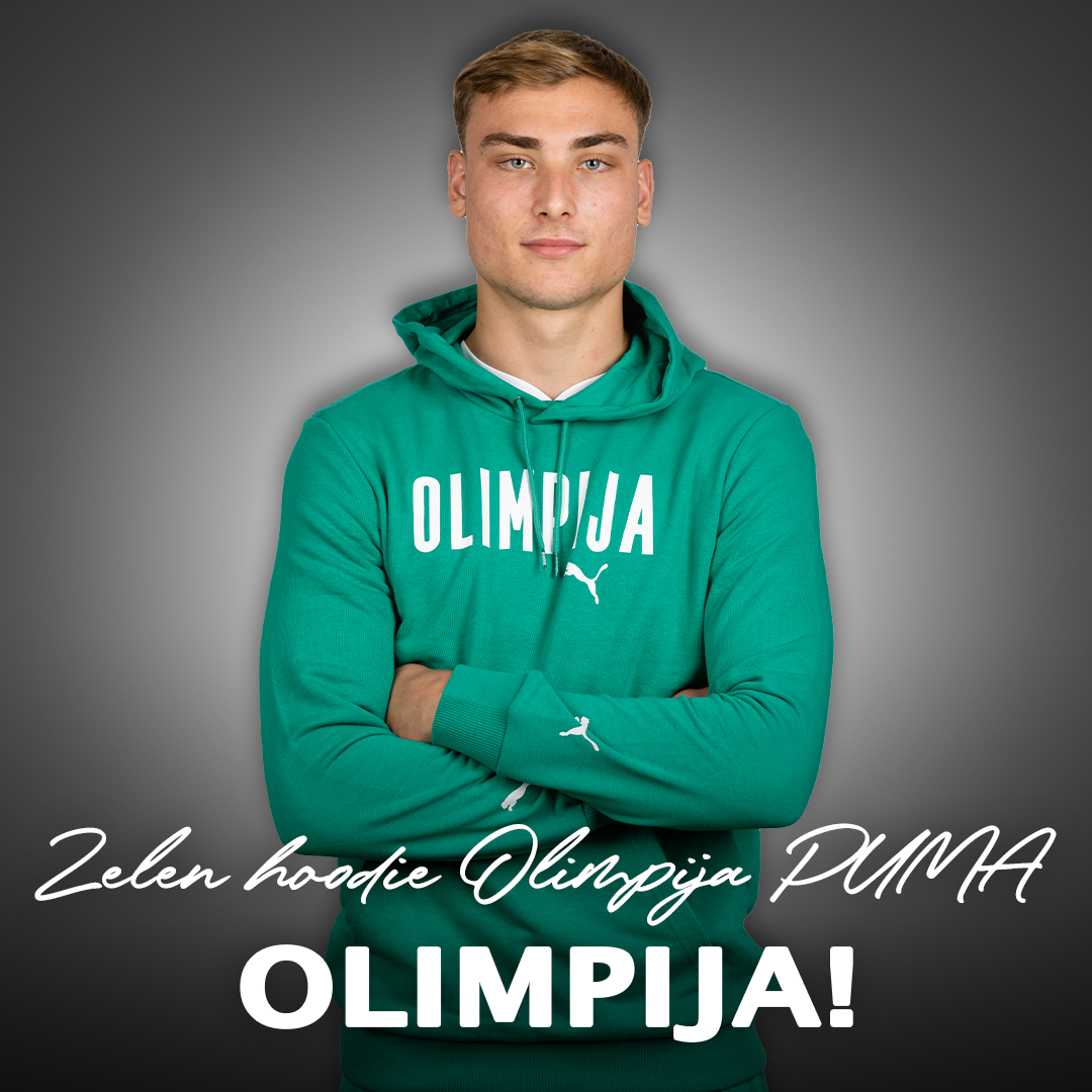 Zelen hoodie Olimpija PUMA