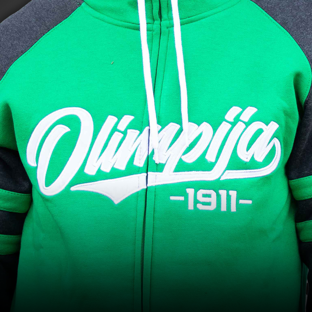 Green jacket Olimpija 1911 - kids