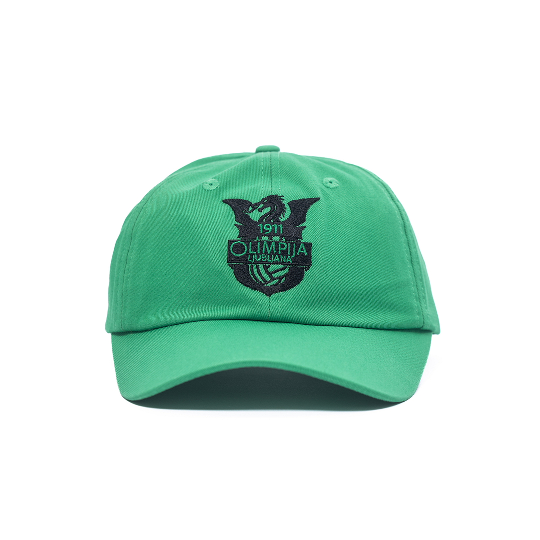 Cap green/black