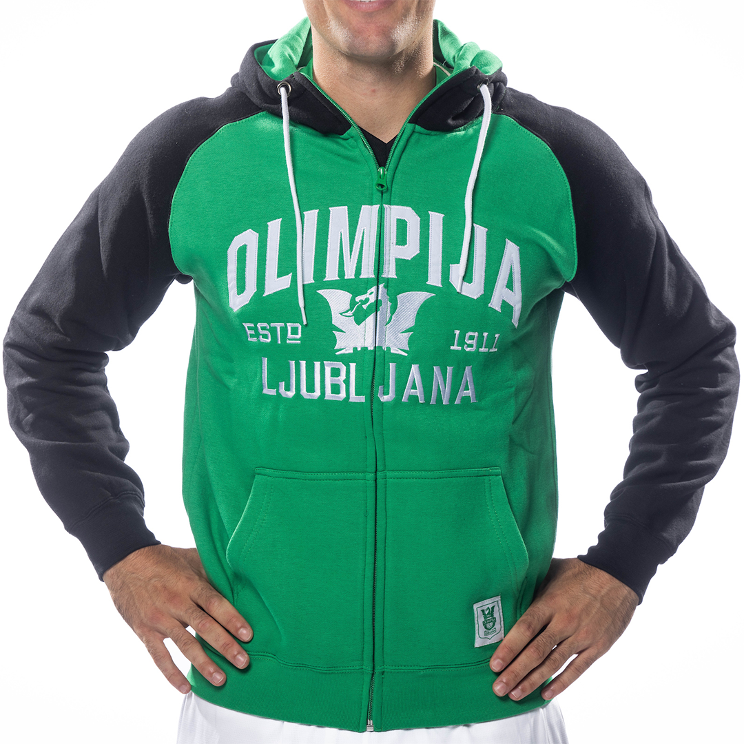 Green jacket Olimpija - kids