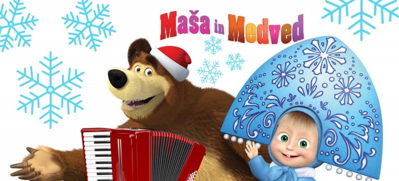 Maša in Medved: Božična simfonija