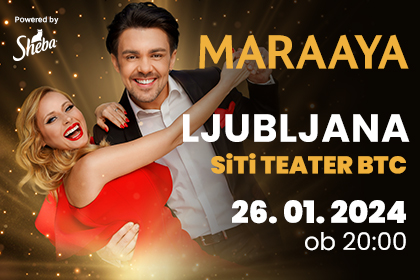 Vstopnice za Maraaya - Ekskluzivni glasbeni večer , 26.01.2024 ob 20:00 v SiTi Teater BTC